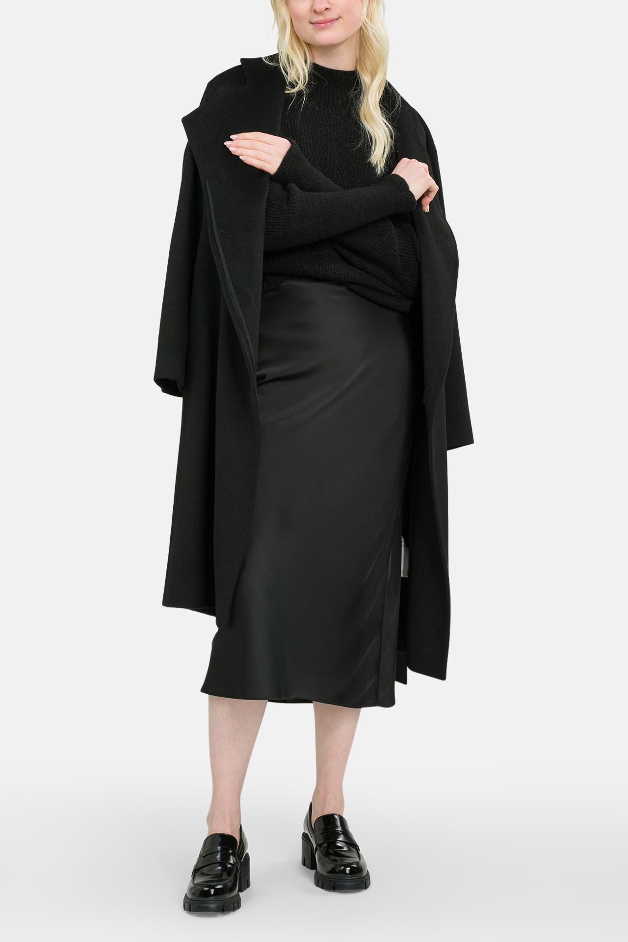 MARC CAIN Wollmix-Pullover schwarz, Bild 1