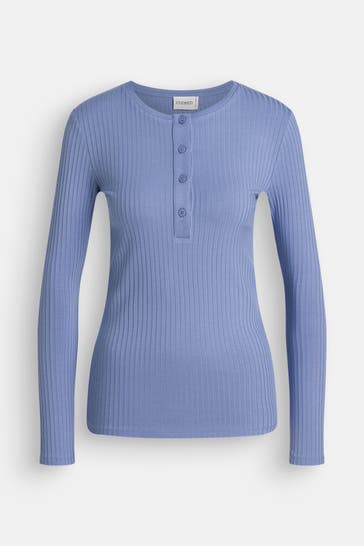 CLOSED Longsleeve taubenblau