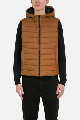 HUGO Steppweste 'Breneto' braun