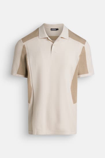 J.LINDEBERG SPORTSWEAR Polo-Shirt 'Ruben' beige