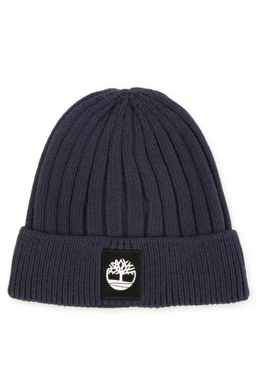 TIMBERLAND Strickmütze dunkelblau