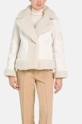 GUESS Übergangsjacke 'Ari' ecru