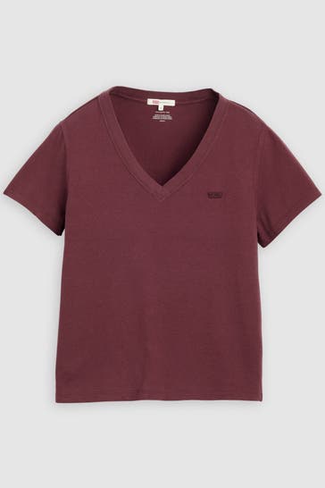 LEVI'S® T-Shirt burgunder