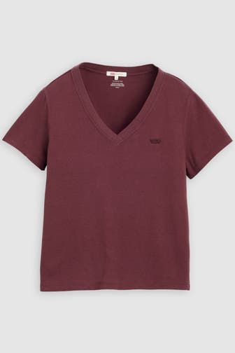 LEVI'S® T-Shirt burgunder