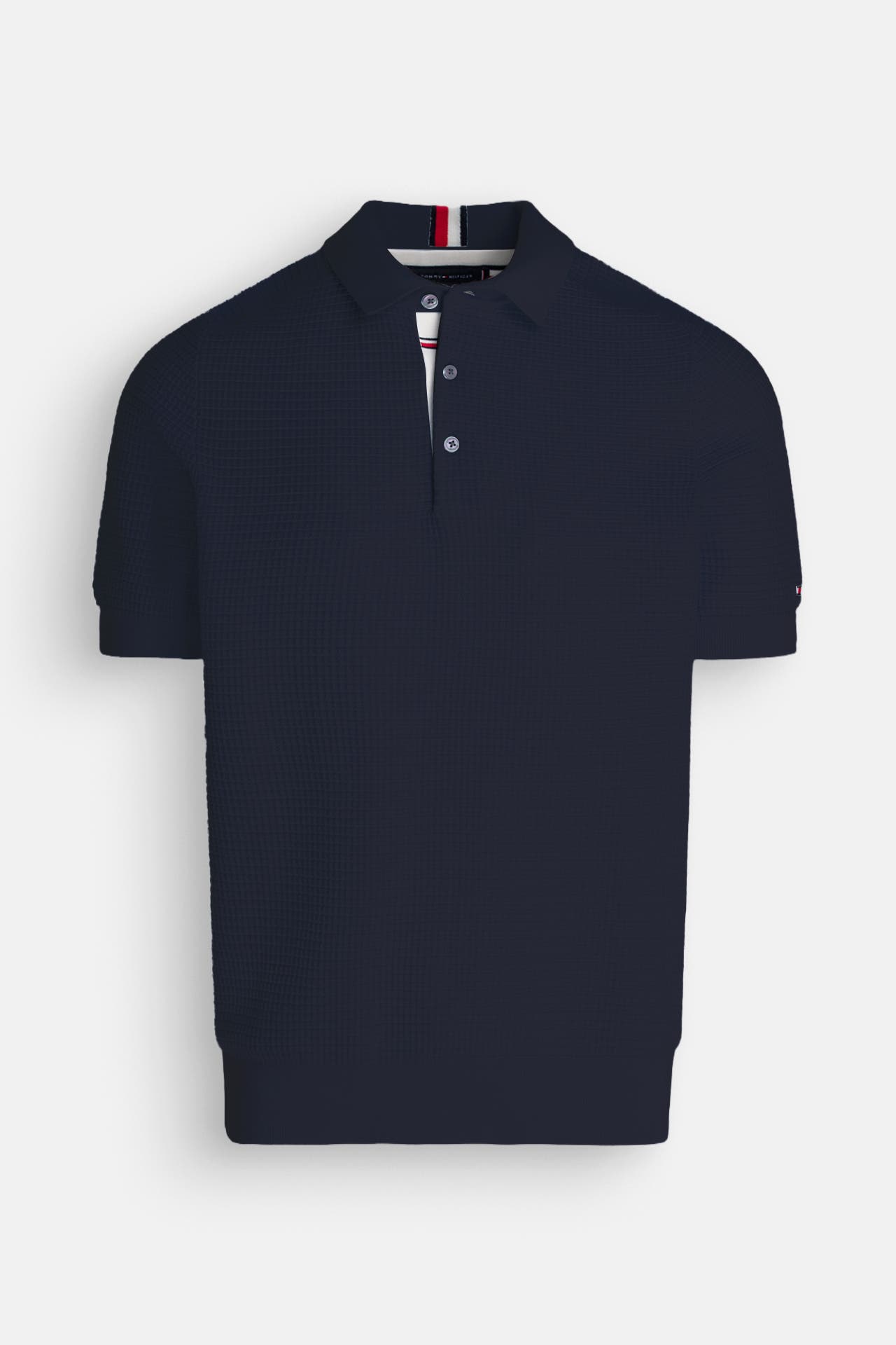 TOMMY HILFIGER Polo-Shirt schwarzblau, Bild 1