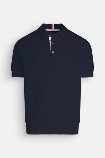 TOMMY HILFIGER Polo-Shirt schwarzblau