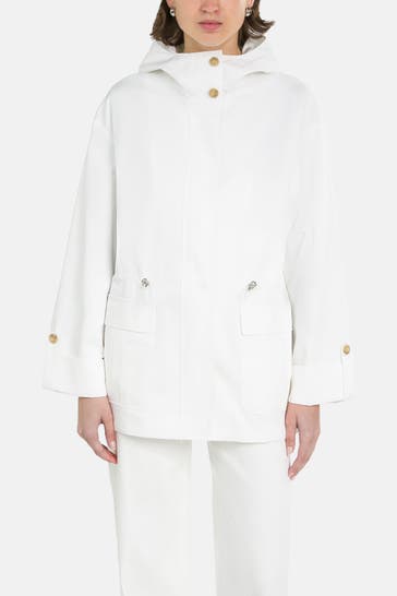 S.OLIVER BLACK LABEL Übergangsjacke weiß