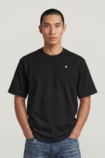 G-STAR T-Shirt schwarz