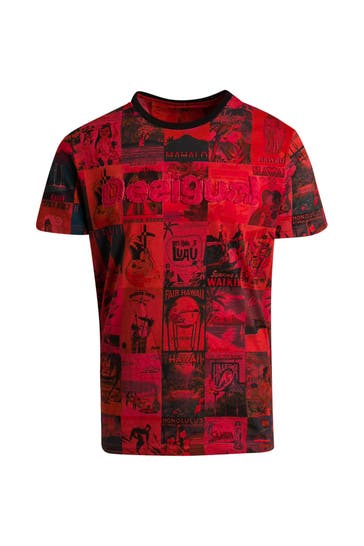 DESIGUAL T-Shirt 'Postcard'