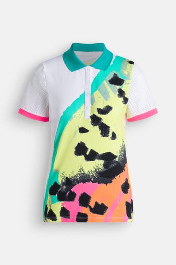 SPORTALM Polo-Shirt 'Davina' gemustert