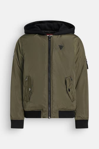 GUESS Übergangsjacke 'Martin' oliv