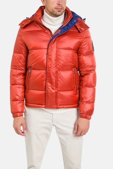 LA MARTINA Down Jacket dark orange