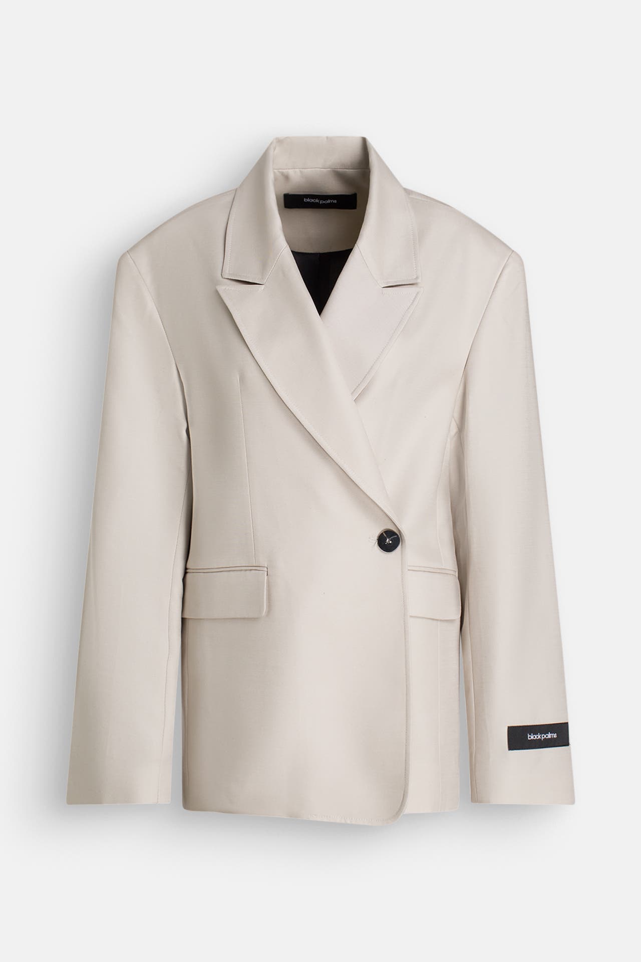BLACK PALMS Blazer 'Baola' ecru, Bild 1