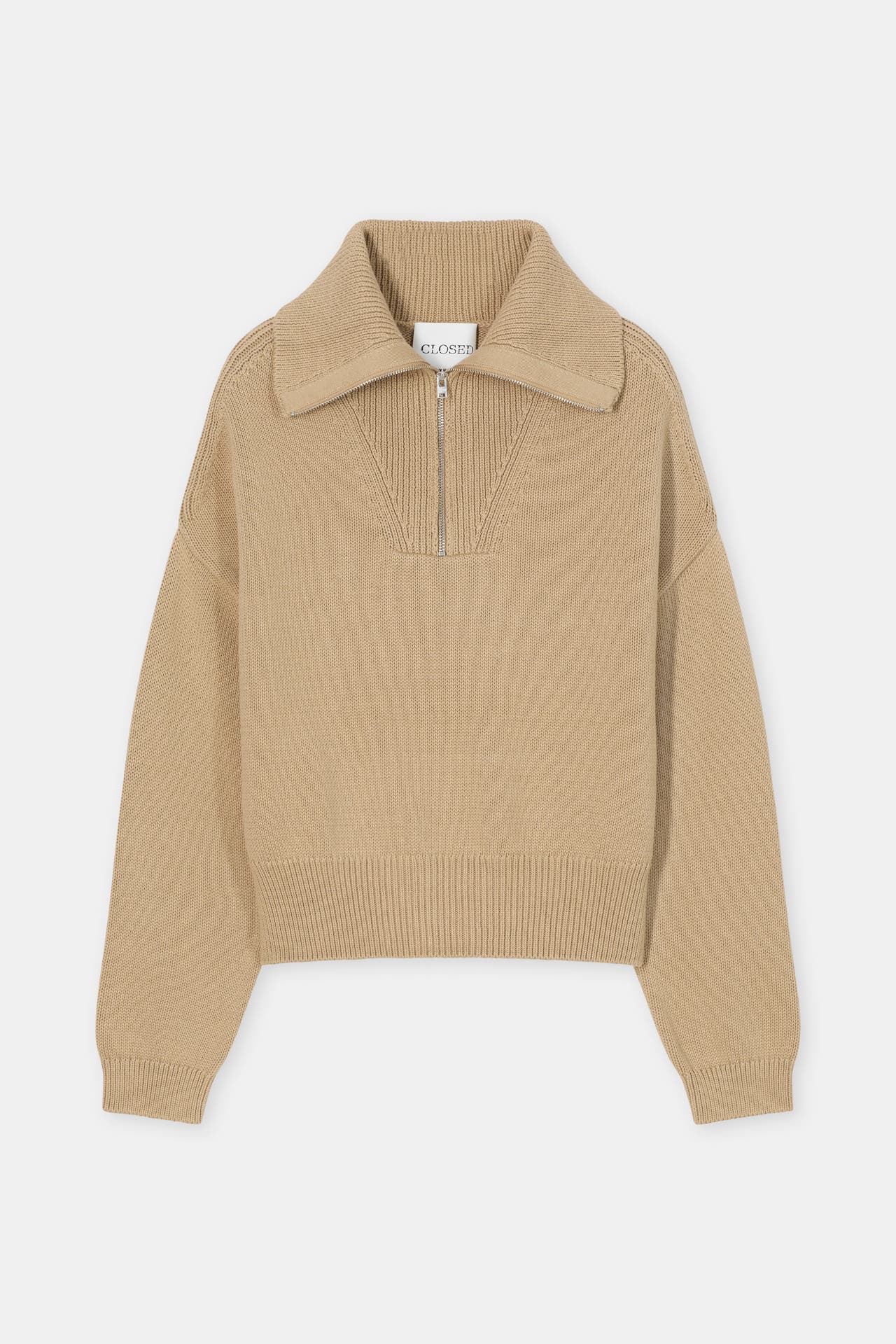 CLOSED Strick-Troyer beige, Bild 1