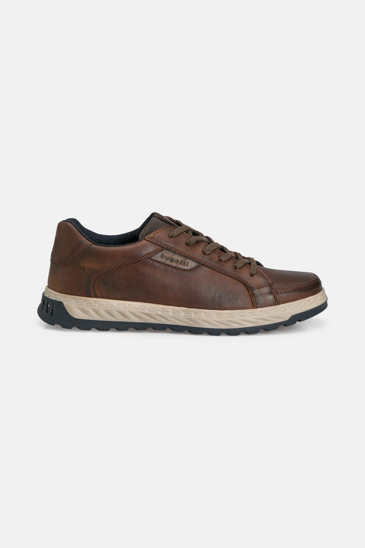 BUGATTI Leder-Sneaker 'Exeter' braun, Bild 1