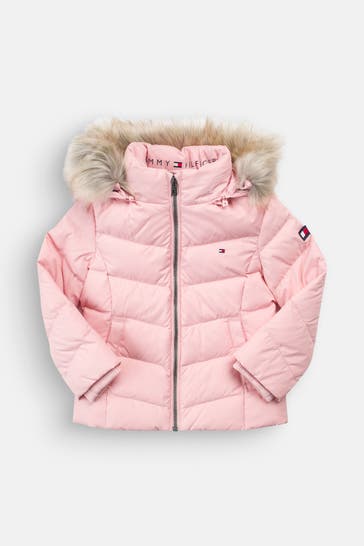 TOMMY HILFIGER Daunenjacke rosa