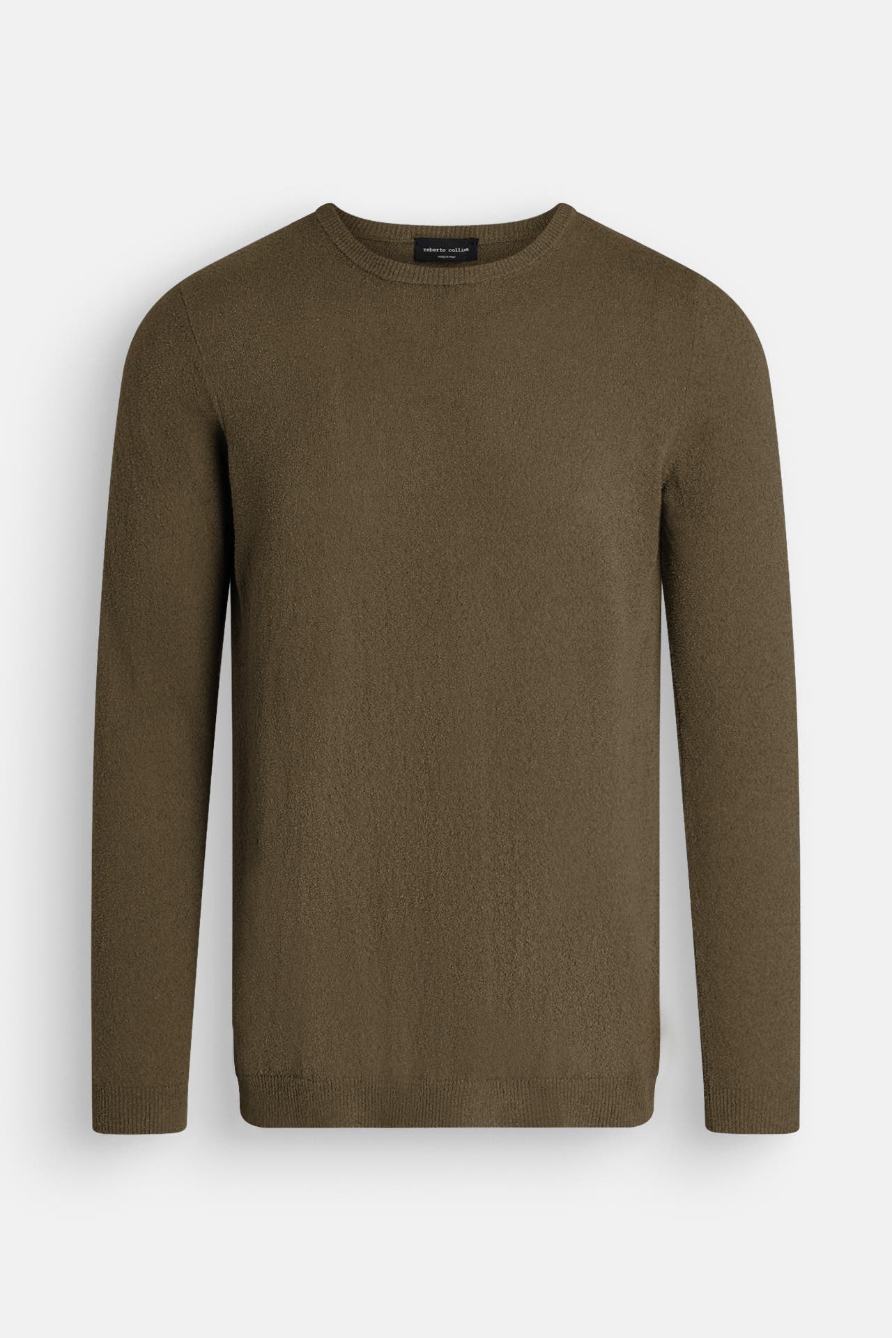 ROBERTO COLLINA Strickpullover braun, Bild 1