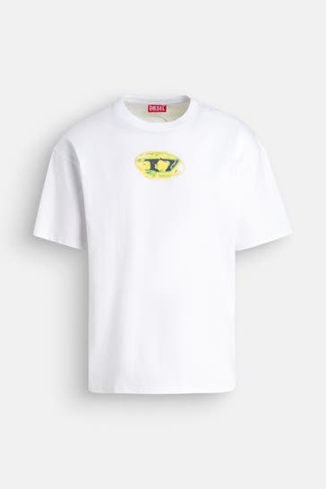 DIESEL T-Shirt weiß