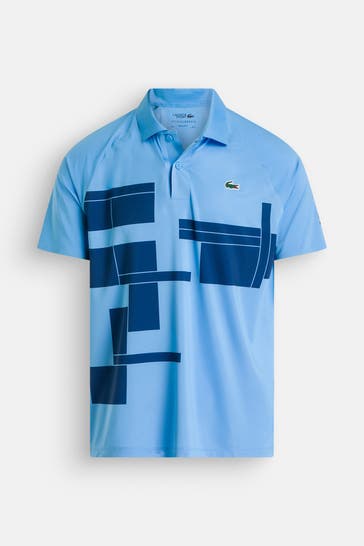 LACOSTE Funktions-Polo gemustert