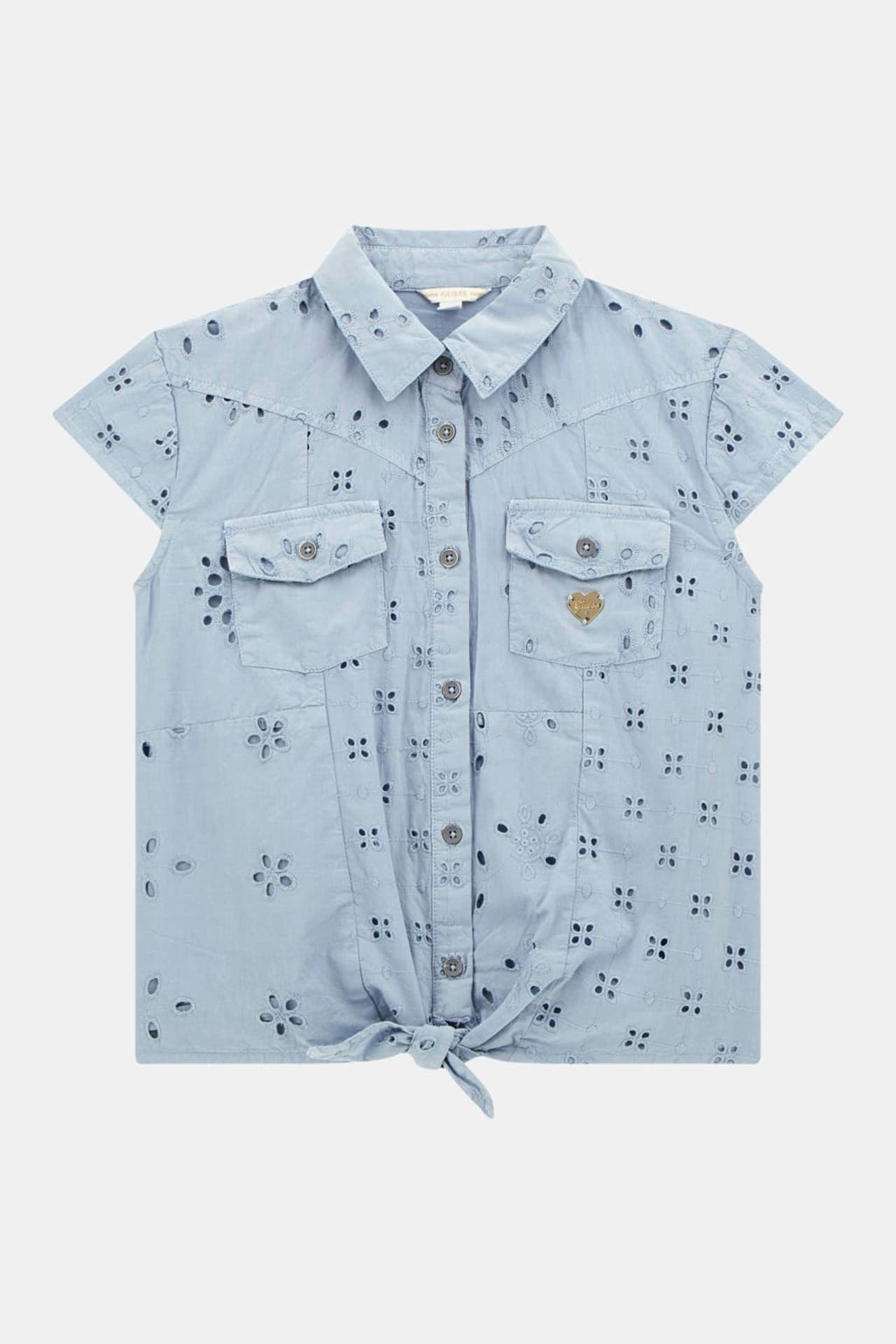 GUESS Bluse taubenblau, Bild 1