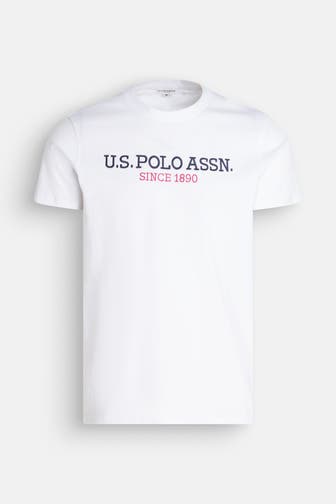U.S. POLO ASSN. T-Shirt 'Cick' weiß