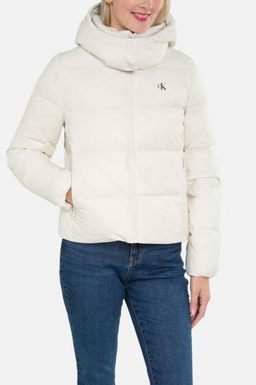 CALVIN KLEIN Daunenjacke offwhite