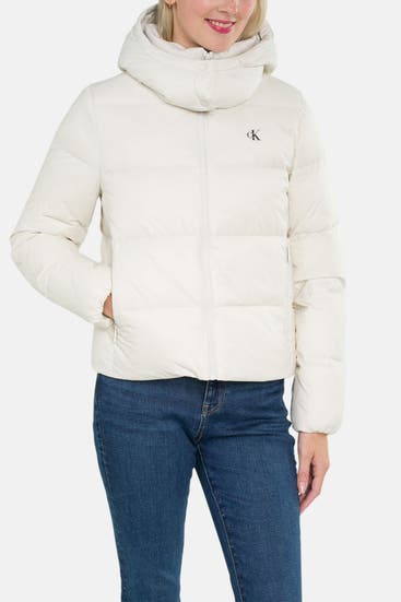 CALVIN KLEIN - Daunenjacke offwhite