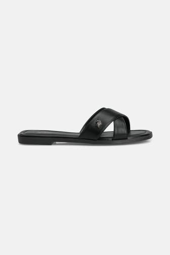 U.S. POLO ASSN. Slides schwarz
