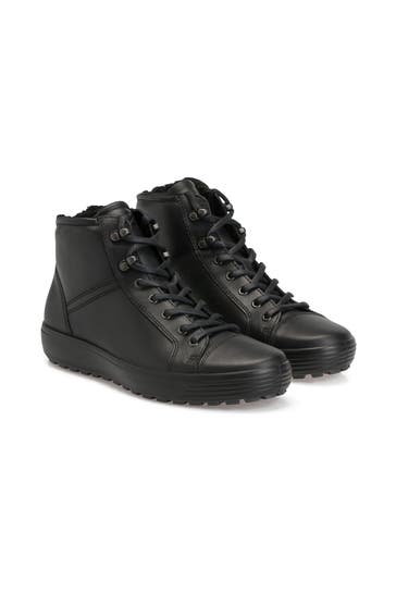 ECCO Schnürstiefel schwarz