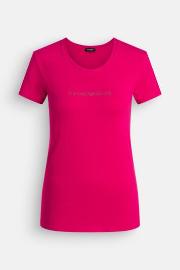 EMPORIO ARMANI T-Shirt fuchsia