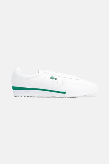 LACOSTE Ledersneaker weiß