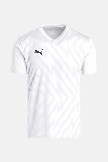 PUMA T-Shirt 'teamGLORY' weiß