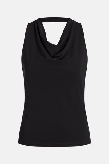 ARMANI EXCHANGE Neckholder-Top schwarz