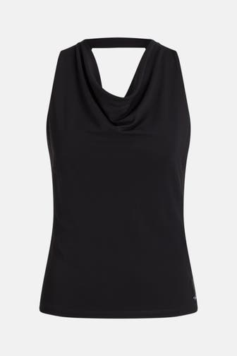 ARMANI EXCHANGE Neckholder-Top schwarz