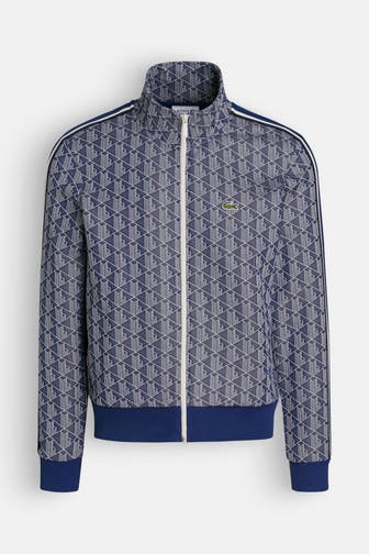 LACOSTE Sweatjacke gemustert