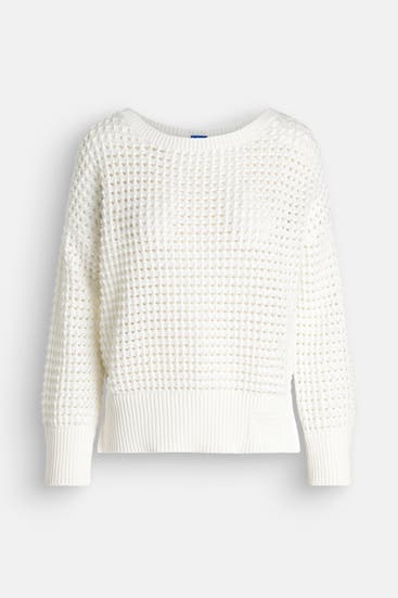 HUGO BLUE - Strickpullover 'Sumeria' ecru