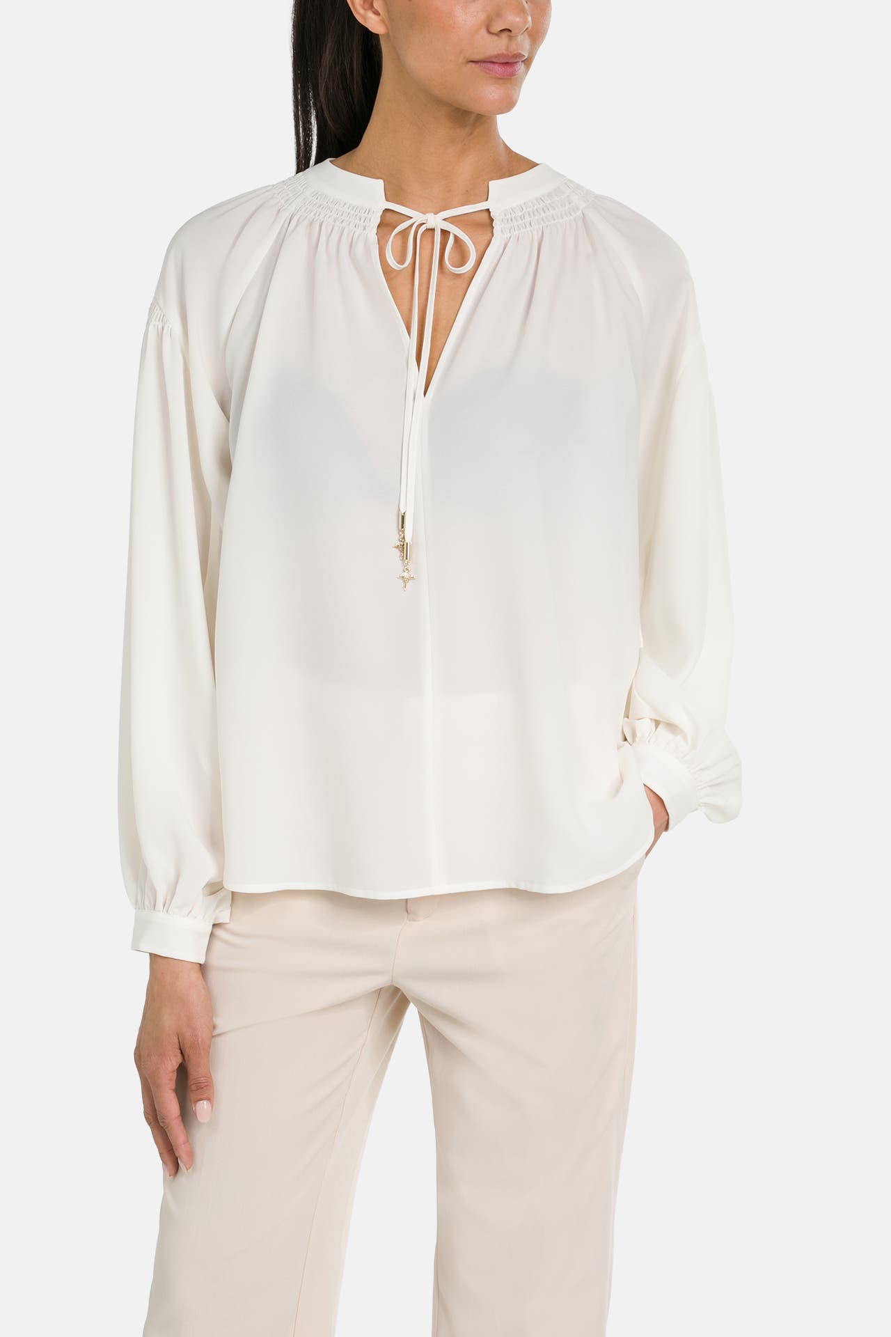 JOOP! Blusenshirt 'Brigida' ecru, Bild 1