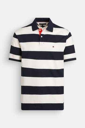 TOMMY HILFIGER Polo-Shirt gestreift