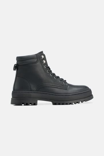 BLAUER Schnürstiefel 'Iuka' schwarz
