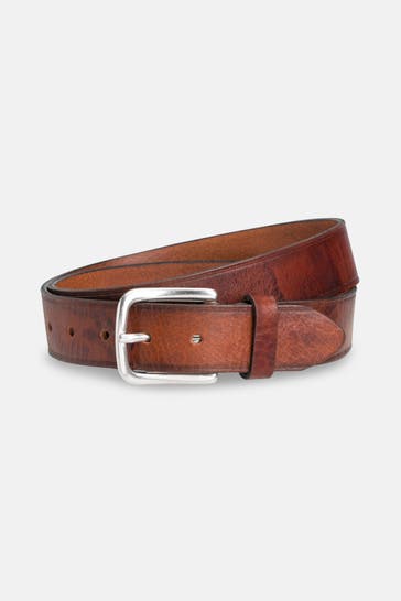 B.BELT Ledergürtel 'Cesa' cognac