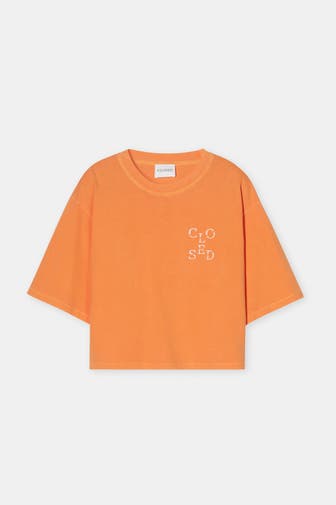 CLOSED Crop-Shirt orange