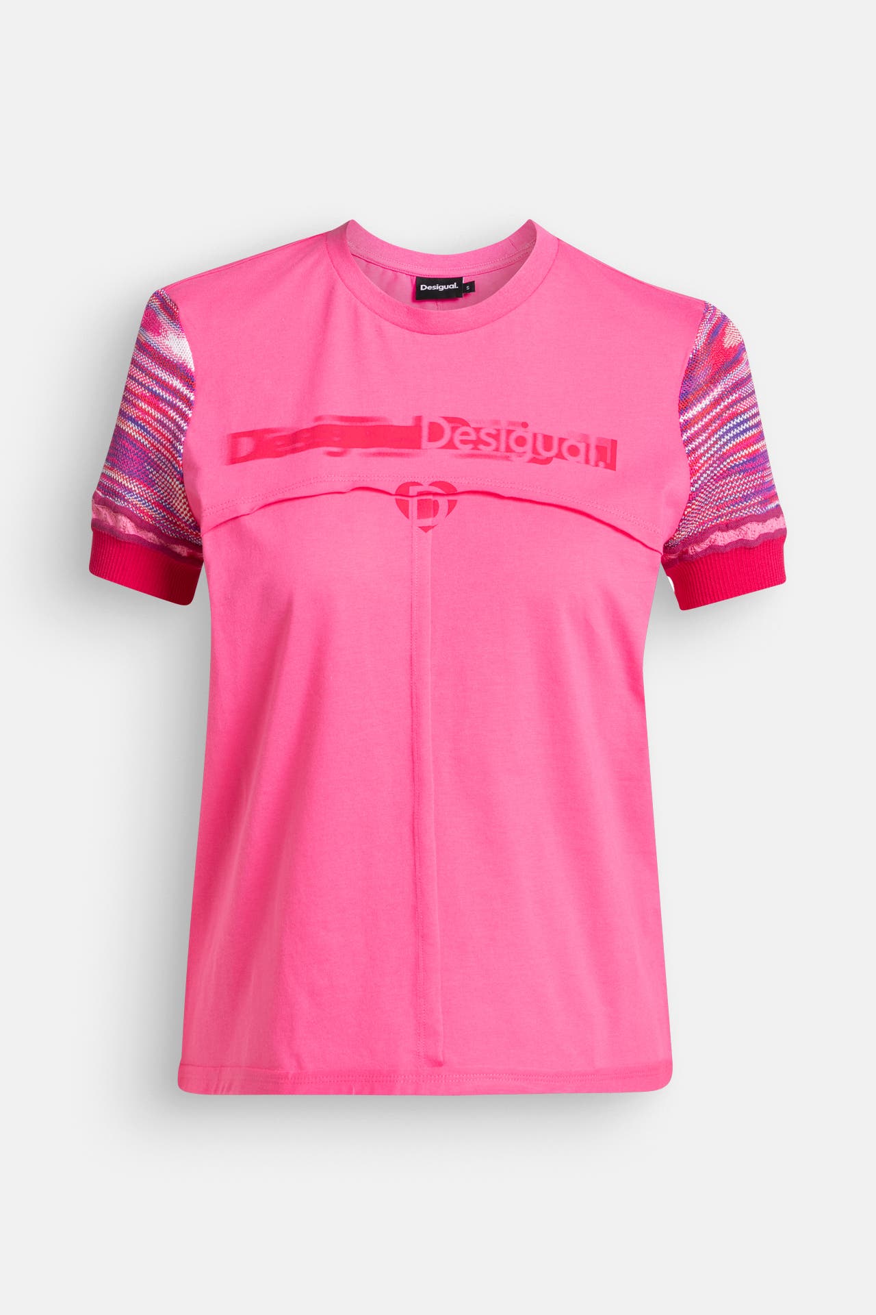 DESIGUAL T-Shirt 'Lindon' pink, Bild 1