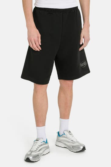 DIESEL Sweatshorts schwarz