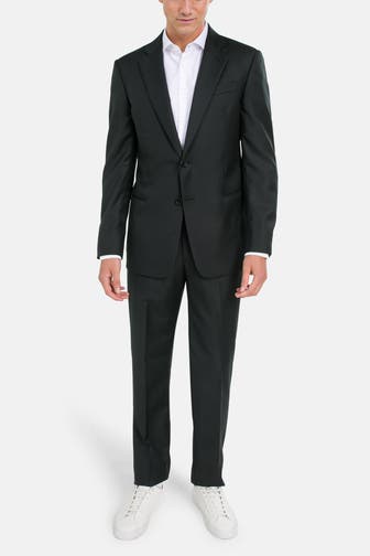 EMPORIO ARMANI Woll-Anzug schwarz