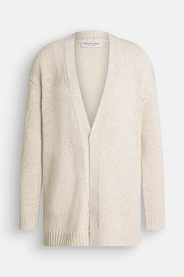 MARC O'POLO Strickjacke Creme