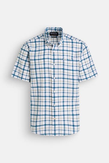 BARBOUR Leinenmix-Hemd 'Glover' Regular Fit