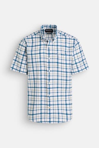 BARBOUR Leinenmix-Hemd 'Glover' Regular Fit