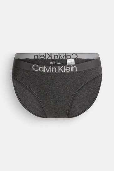 CK UNDERWEAR Slip 'Bikini' dunkelgrau