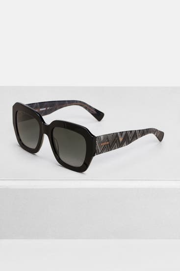 MISSONI - Sonnenbrille schwarz gemustert