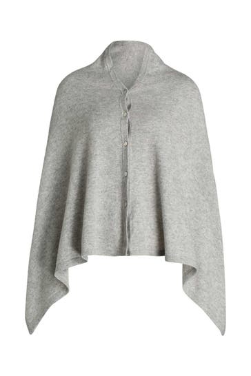 ROSEMUNDE Cape hellgrau